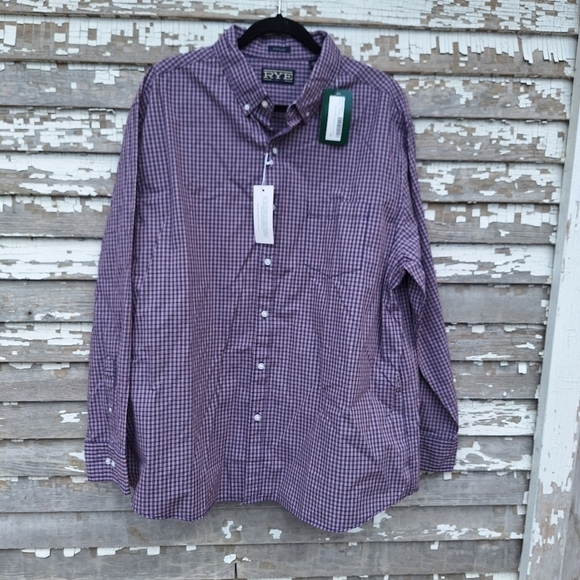 RYE stitchfix button down shirt size XXL short NWT - Picture 1 of 8